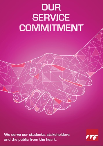 Service Commitment Poster Website