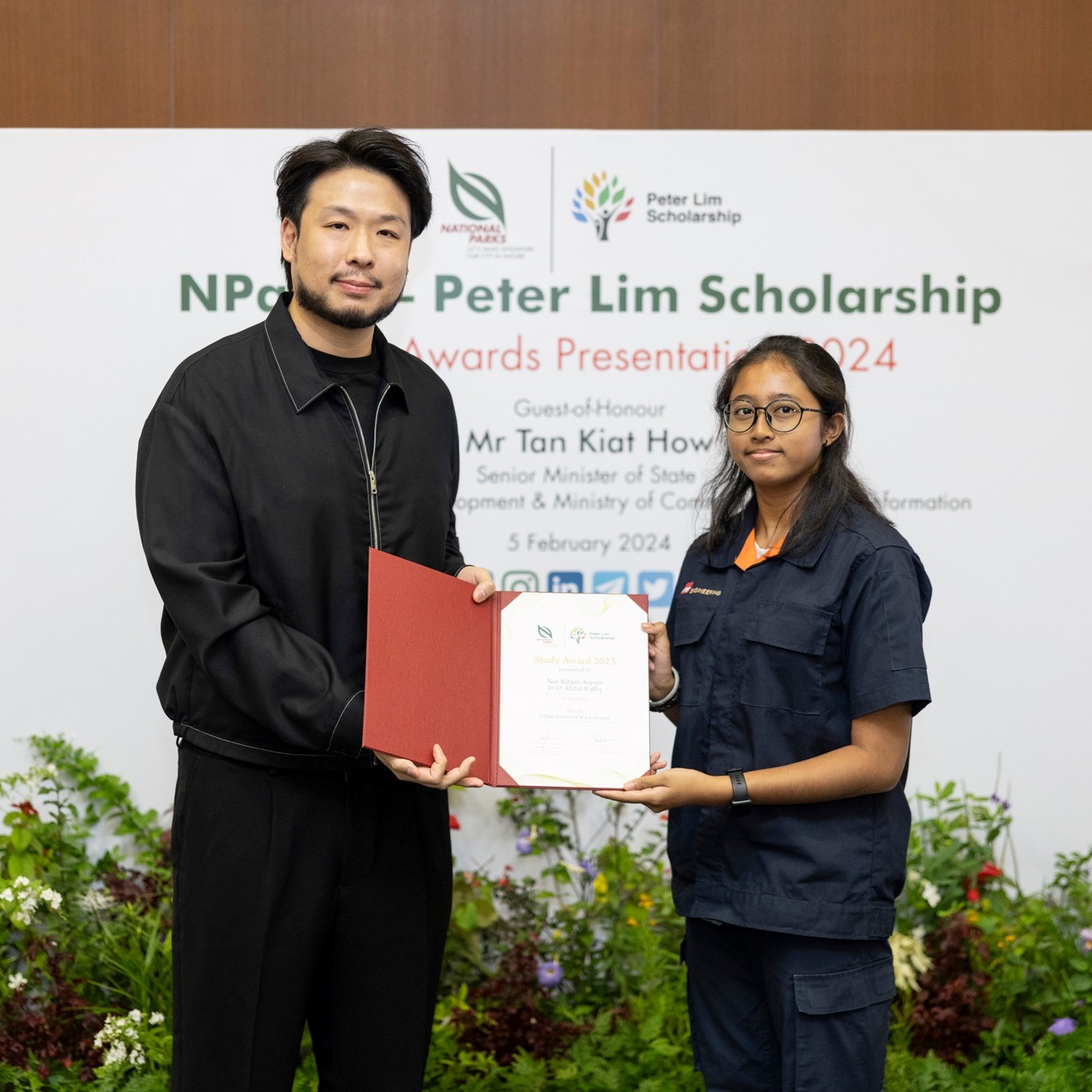 NParks-Peter Lim Scholarship2